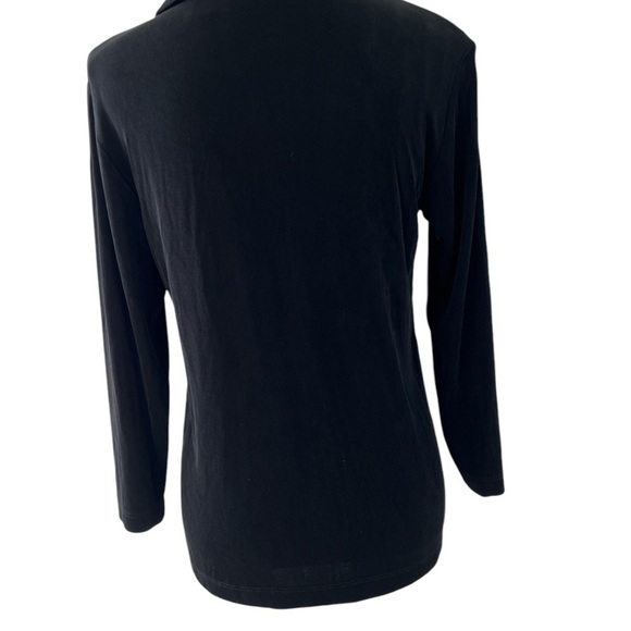 Black Women's Chico traveler matching set Size 1 - Picture 2 of 6